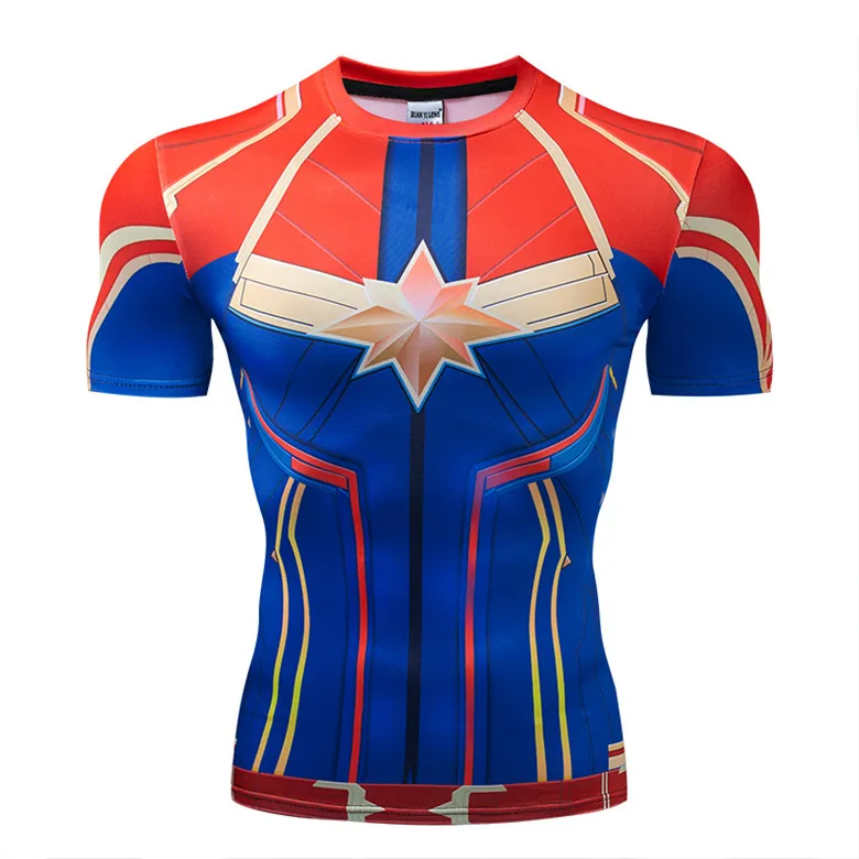 VV15 Nightwing 3D печатная Футболка мужская компрессионная рубашка комиксы забавная одежда для фитнеса Топы И Футболки Новые - Цвет: VV15