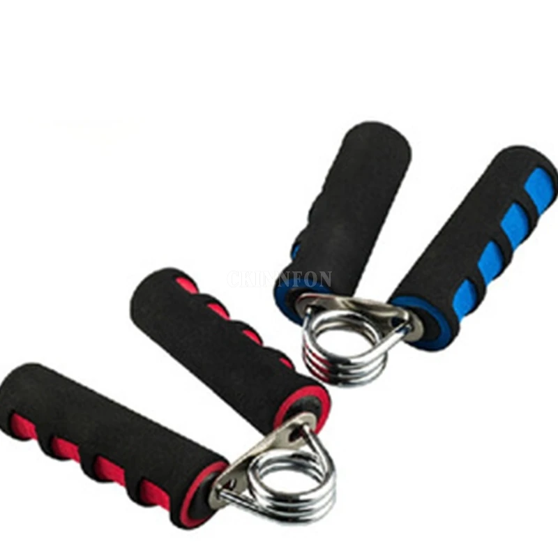 

200Pcs/Lot Spring Hand Grip Finger Strength Exercise Sponge Forearm Health Builder Fitness Equipment Size: 9*12.5cm