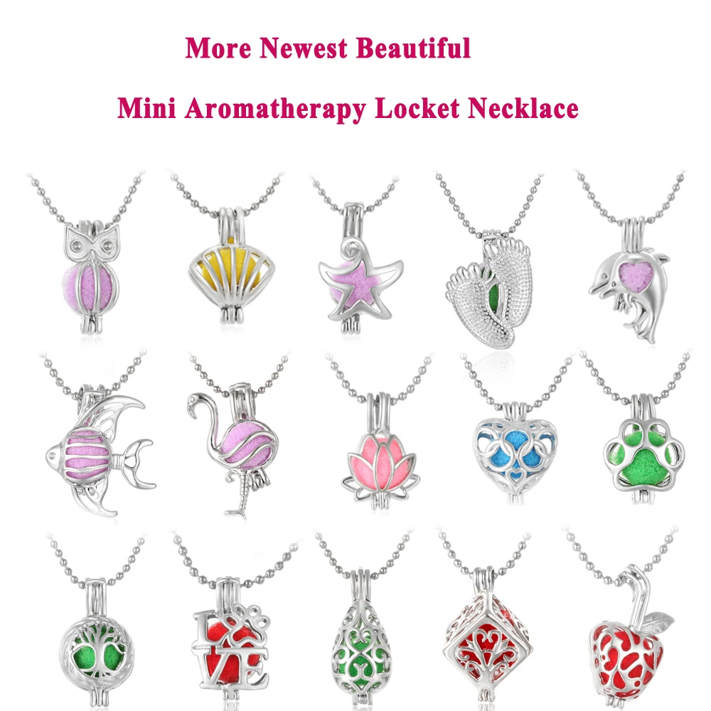 Ароматерапия Ежик ювелирные изделия подвески и медальоны DIY ожерелья подарок для