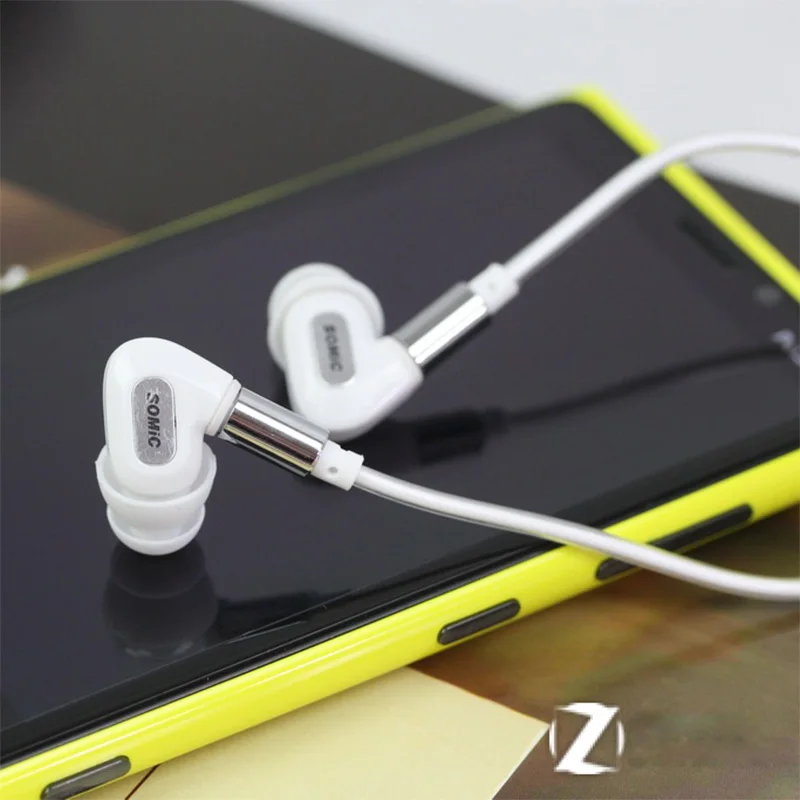 Высококачественные наушники-вкладыши IEMs SOMIC MH415 для спорта MP3/MP4 мобильный телефон