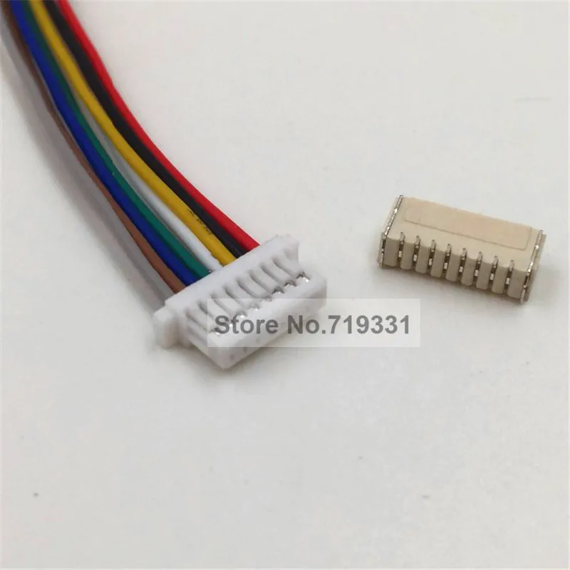10 комплектов SH 1 0 мм 8pin мужской/женский разъем с проводом 8p горизонтальный