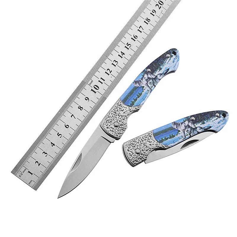 3d нож для глазурирования messer из нержавеющей стали карманный тактический