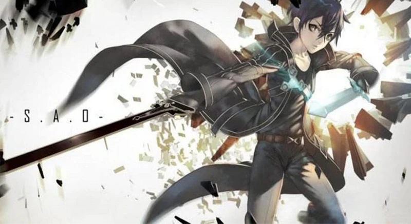 Sword art online САО Кирито Кадзуто элусидатор/Темный отталкивающий/черный меч Косплей Аниме из ПУ меч
