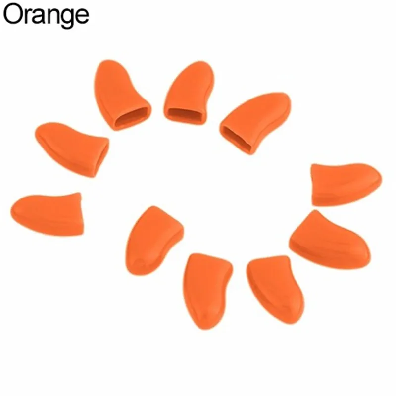 20 шт. мягкие колпачки для домашних собак и котов кошачьи лапы накладки ногтей