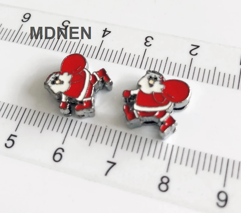 DIY accessory Alloy 8mm Santa ClausSlide Charm Bead 8MM Dog Cat Collar Wristband | Украшения и аксессуары
