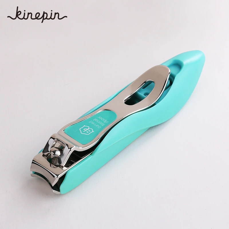 Большой Размеры углерода Сталь Nail Clipper изогнутые ногти ногтей Ножницы toenail Резак Маникюр Триммер Дизайн ногтей инструмент