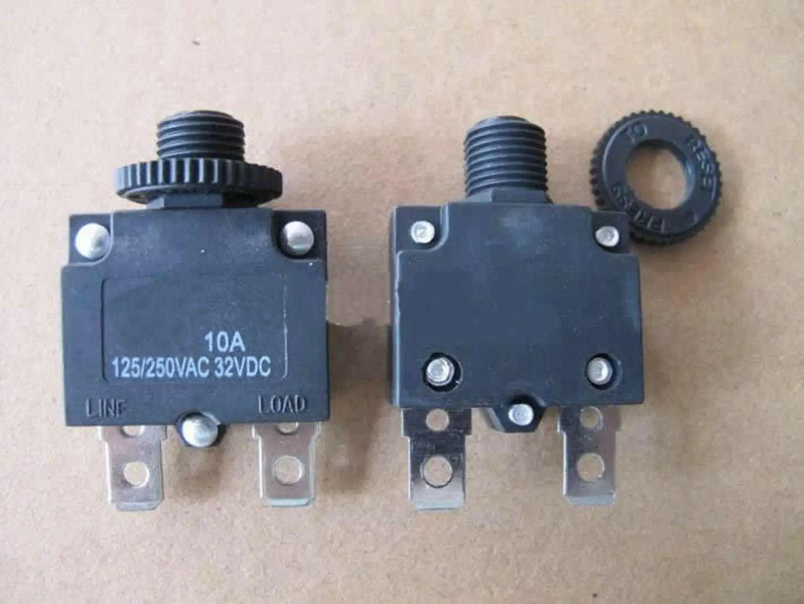 5 шт. 125/250VAC 10A NC SPST 2 контакта автоматический выключатель защита от