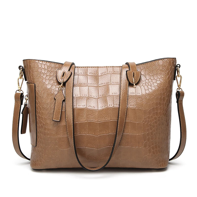 LILEN Women Bag 2019 Casual Handbag Decorated Crocodile Pattern Shoulder Messenger For Party | Багаж и сумки