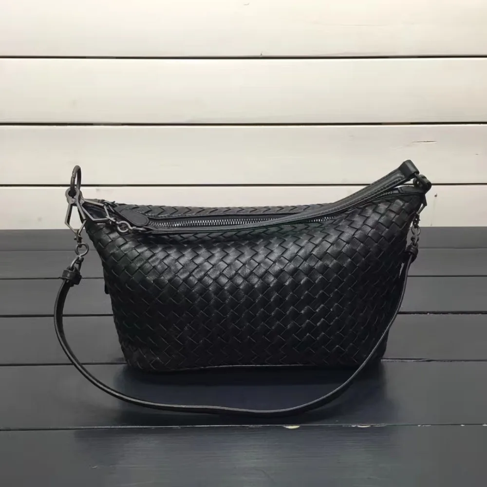 

ISHARES Classic Lady Genuine Leather Shoulder Bag sheepskin High Quality Woven Bags Totes Women lambskin corssbody bags IS239988