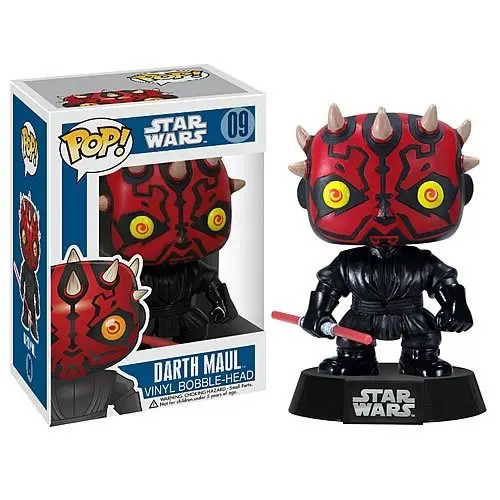 Классический Sci Fi фильм Звездные войны Zabrak Дарт Мол Funko POP 09 виниловая качающаяся