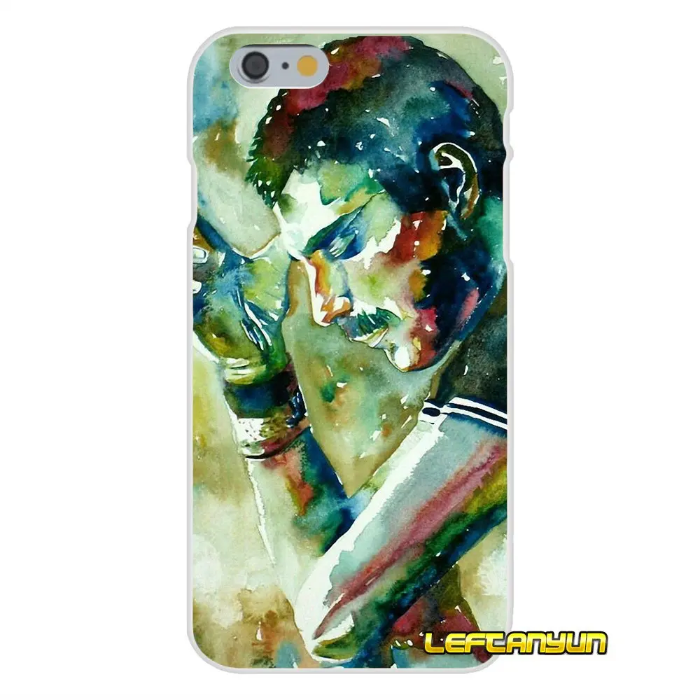 King queen Фредди Меркьюри Группа Тонкий силиконовый чехол для iPhone X 4 4S 5 5S 5C SE 6 S 7 8