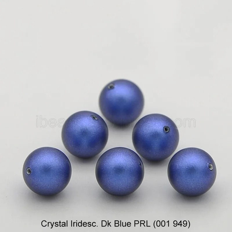 Кристалл от Swarovski 5810 Переливающаяся цветная серия жемчужин полностью просверленное отверстие для браслета из бисера ювелирное изделие