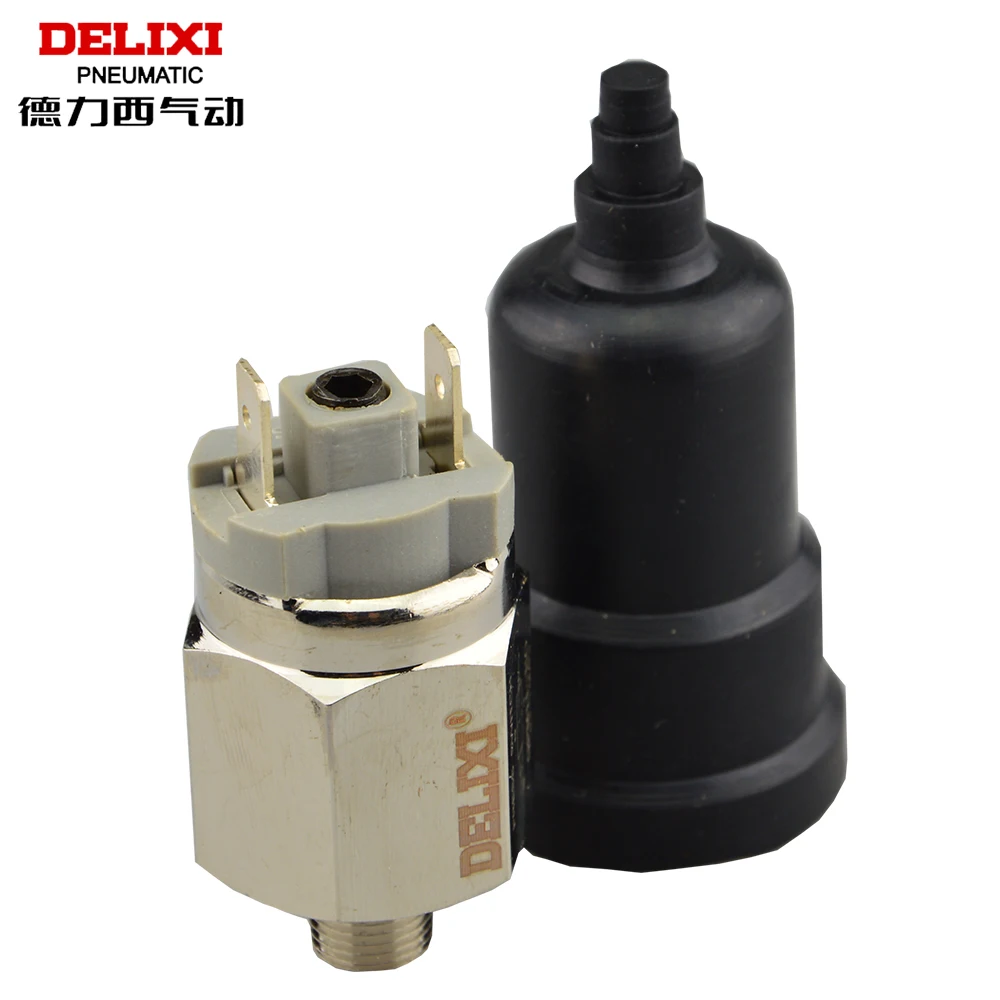 DELIXI QPM11-NC/QPM11-NO G1/8 G1/4 реле давления 0 1-1 МПа/Регулируемая воздушная диафрагма