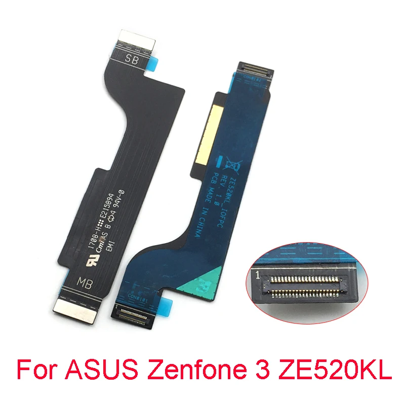 Основной гибкий кабель для материнской платы ASUS Zenfone 3 ZE552KL ZE520KL запасной