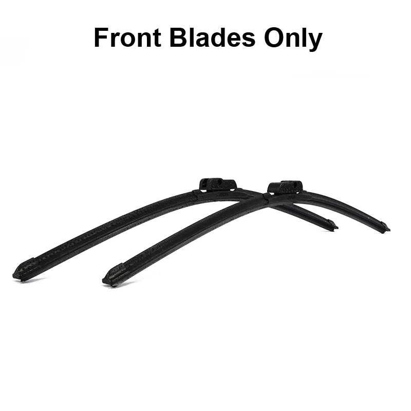 Front Blades Only REFRESH Щетки стеклоочистителя для Peugeot 407 с боковыми штифтами 2004 2005 2006 2007 2008 2009 2010 - Цвет: Front Blades Only