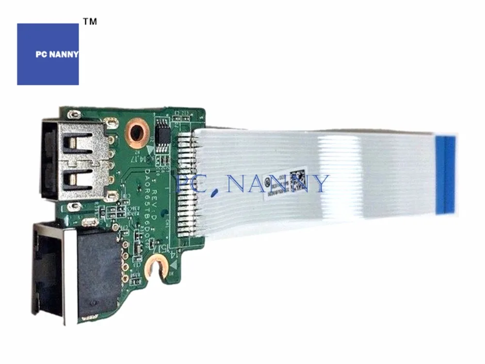ПК Няня для HP Pavilion 17 e140us 17E SERIES 15 E Подлинная Плата USB LAN порта DA0R65TB6D0 работает|lan port|lan