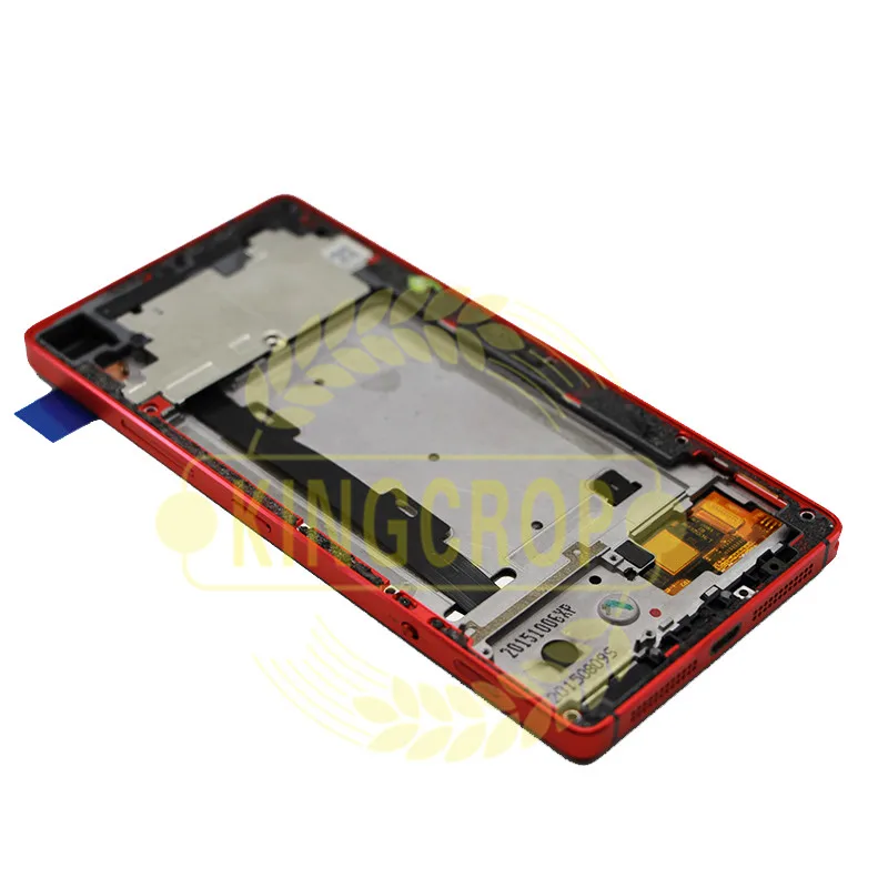 Lenovo Vibe shot Z90 Z90-7 ЖК-дисплей сенсорный экран дигитайзер с рамкой средняя Рамка Замена для lenovo Z90 z90a40 дисплей