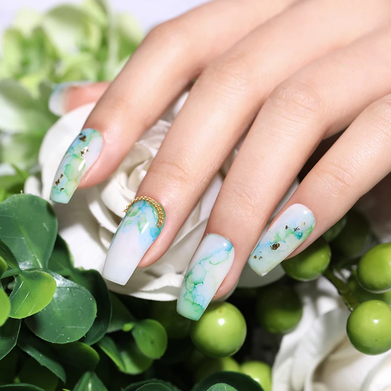 BORN PRETTY Blossom лак для ногтей многоцветный цвет воды чернила для ногтей Blossom маникюрный лак Красота дизайн ногтей