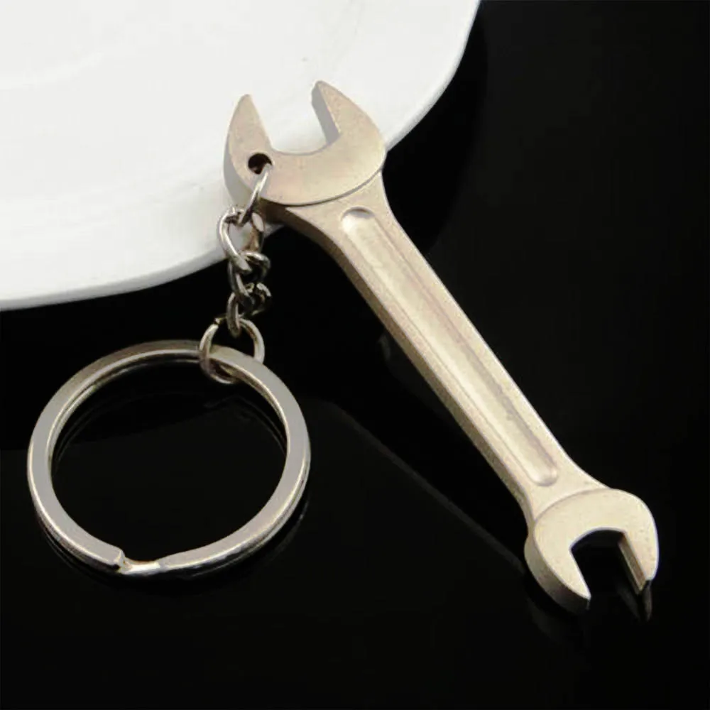 Креативная модель инструмента гаечный ключ брелок кольцо брелок|wrench spanner|spanner