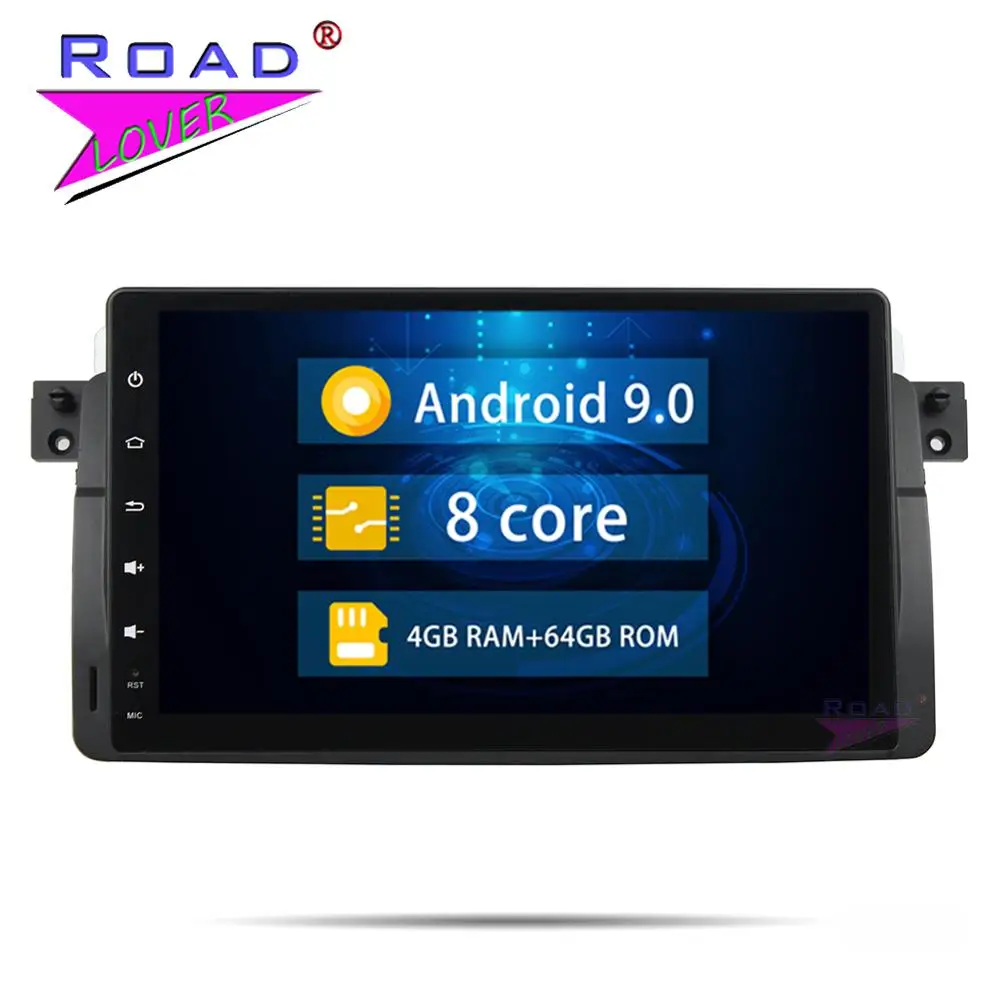 Автомагнитола Roadlover 1 Din на Android 9 0 Автомобильная магнитола с GPS навигацией для BMW E46