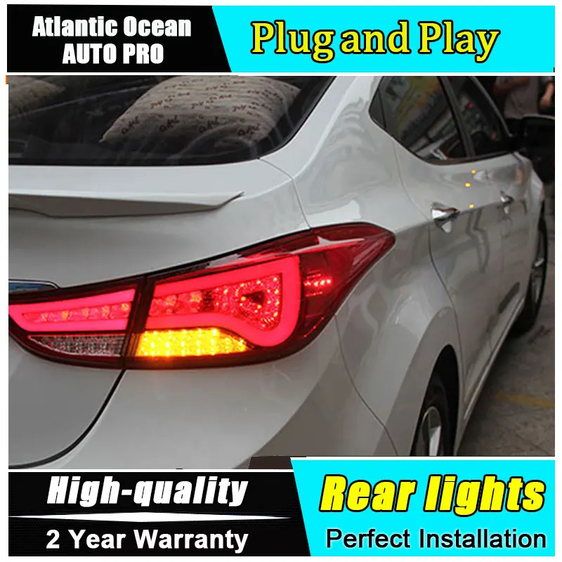Автомобильный Стайлинг светодиодный задний фонарь для Hyundai Elantra светильник s BMW