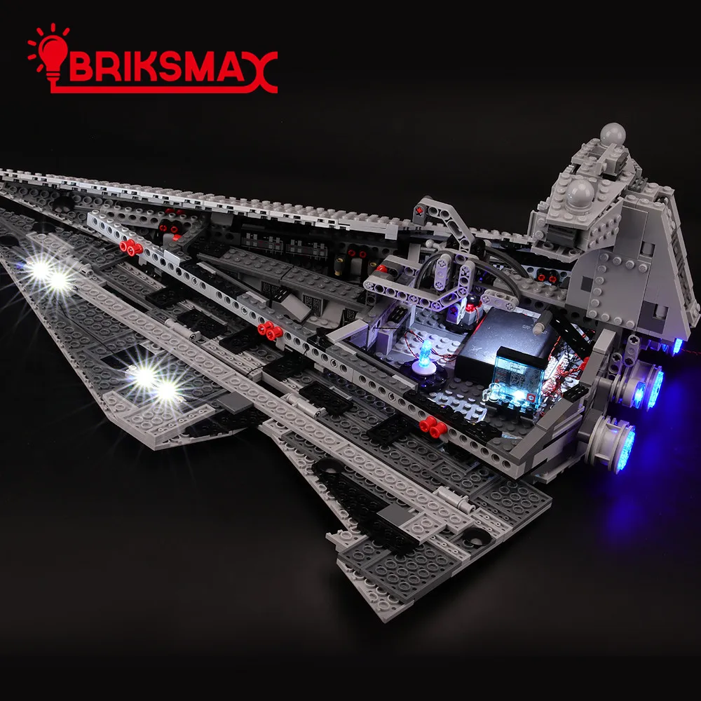 BriksMax светильник комплект для 75055 с изображением из Звездных Войн серии имперский