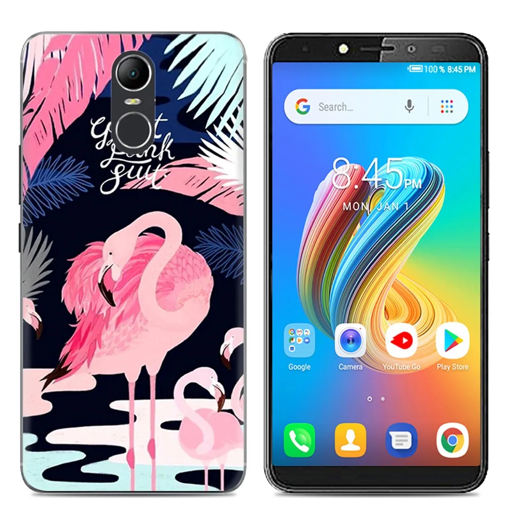 6 Чехол для телефона TECNO LA7/pouvor2, милый мультяшный высококачественный мягкий чехол из ТПУ с рисунком, силиконовый чехол - Цвет: 6