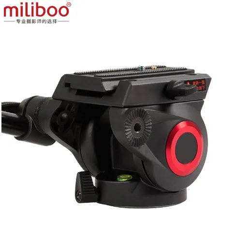 Miliboo MYT801 75 мм размер чаши база плоская жидкая шаровая Головка для камеры штатив и