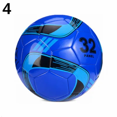 Blue 4 Premier Football Official Size 3 4 5 Soccer League Outdoor PU Target Match Training Ball Custom Gift - Цвет: Blue 4