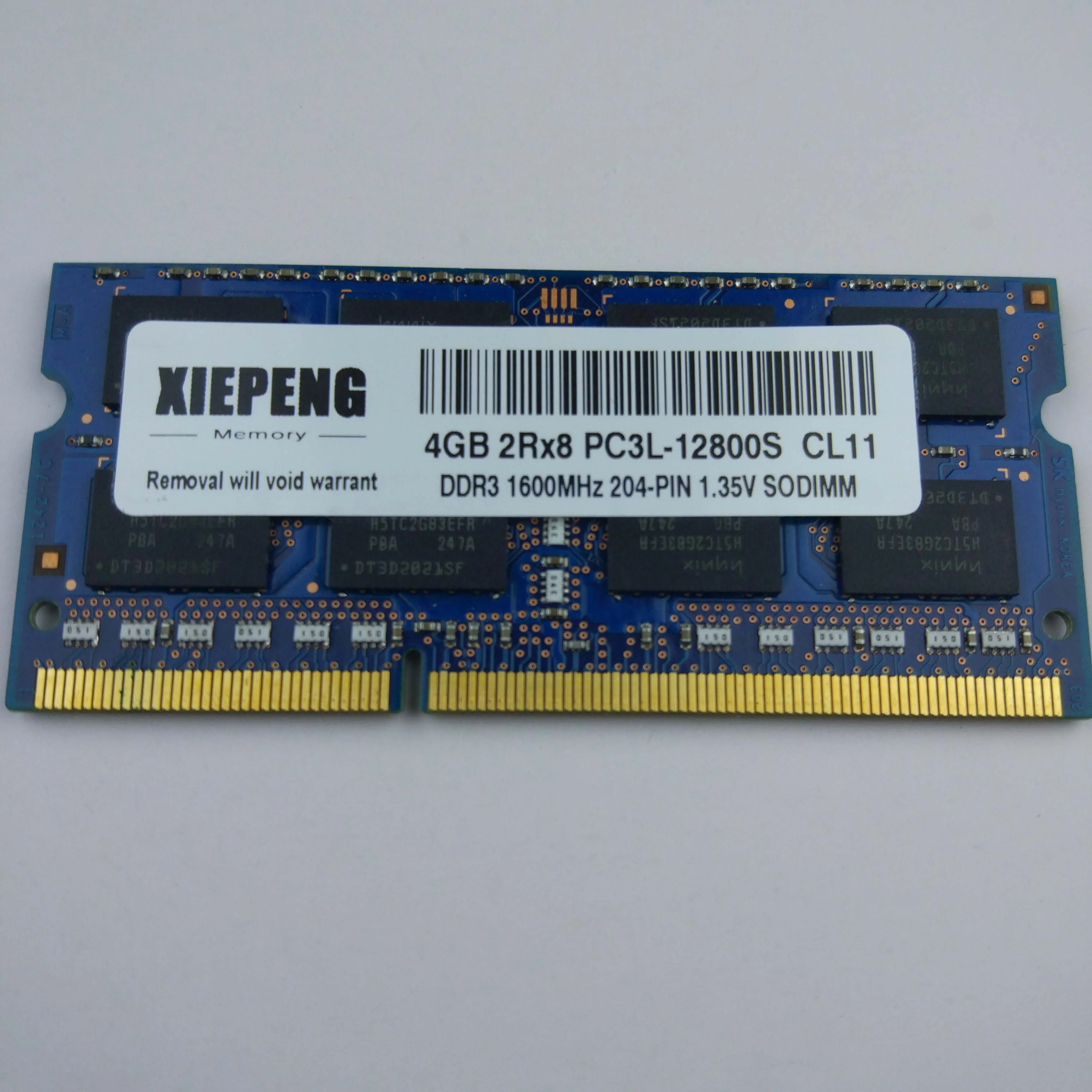 Оперативная память SODIMM для ноутбука Lenovo ThinkPad X250 X240 W550s W540 T540p T460 8 ГБ 2Rx8 4G DDR3L 1600