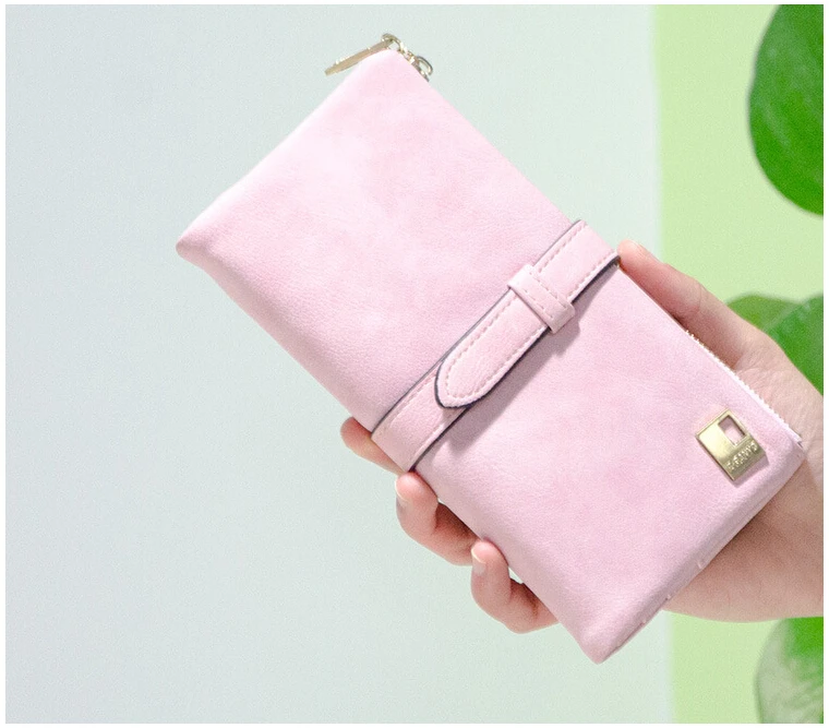 Модные женские кошельки дамские сумочки на застежке клатч кошелек для монет