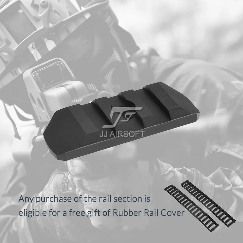 ACI 3 слота KeyMod Rail CNC легкий (черный/красный/песочный/серебристый) купить один