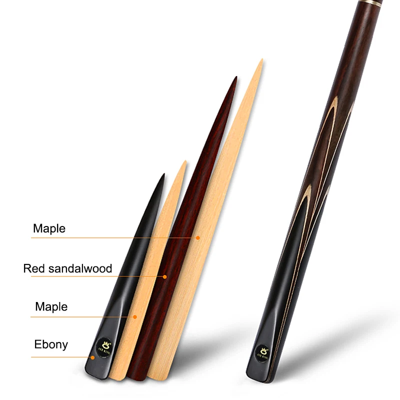 Продажа Снукер Omin ручной работы 3 4, Cues 9,5 мм/10 мм/11,5 мм, Снукер Cue Stick с удлинителем, зольный вал, Китай, 2016