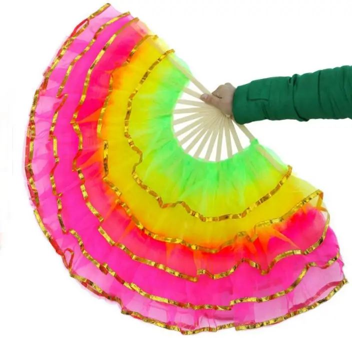 50 шт./лот хорошие Фанаты для танца живота женщин хорошего качества выступлений на