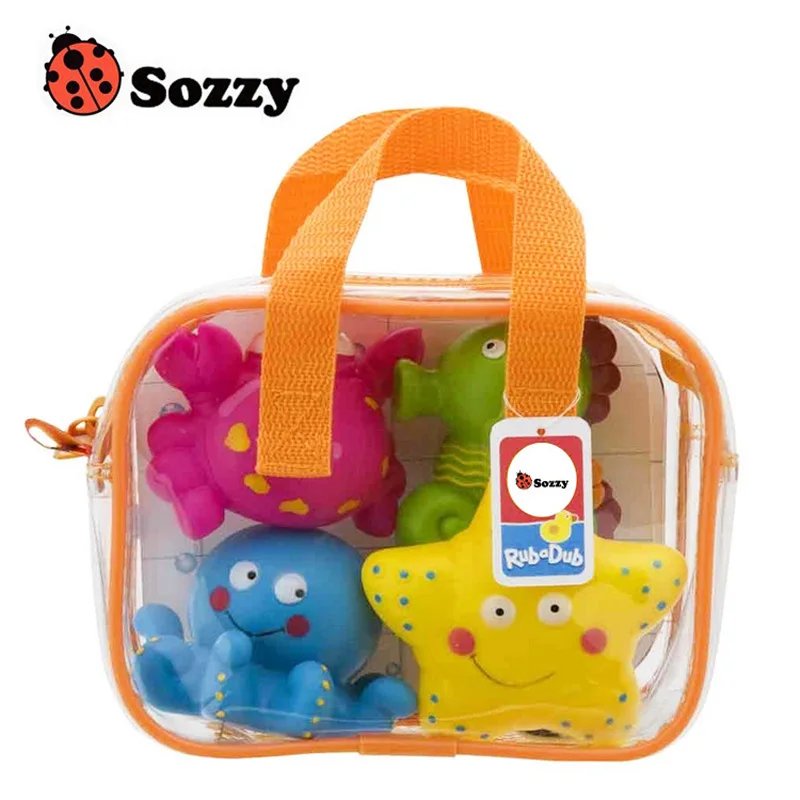 Sozzy винил Для ванной распыления воды всплеск поплавок душ игрушка squirters для