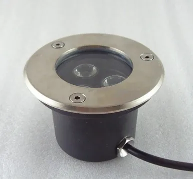 6 шт./партия Ac/DC12V-24V светодиодные Подземные Лампы 3*1 Вт 120 * h90mm тело похороненный