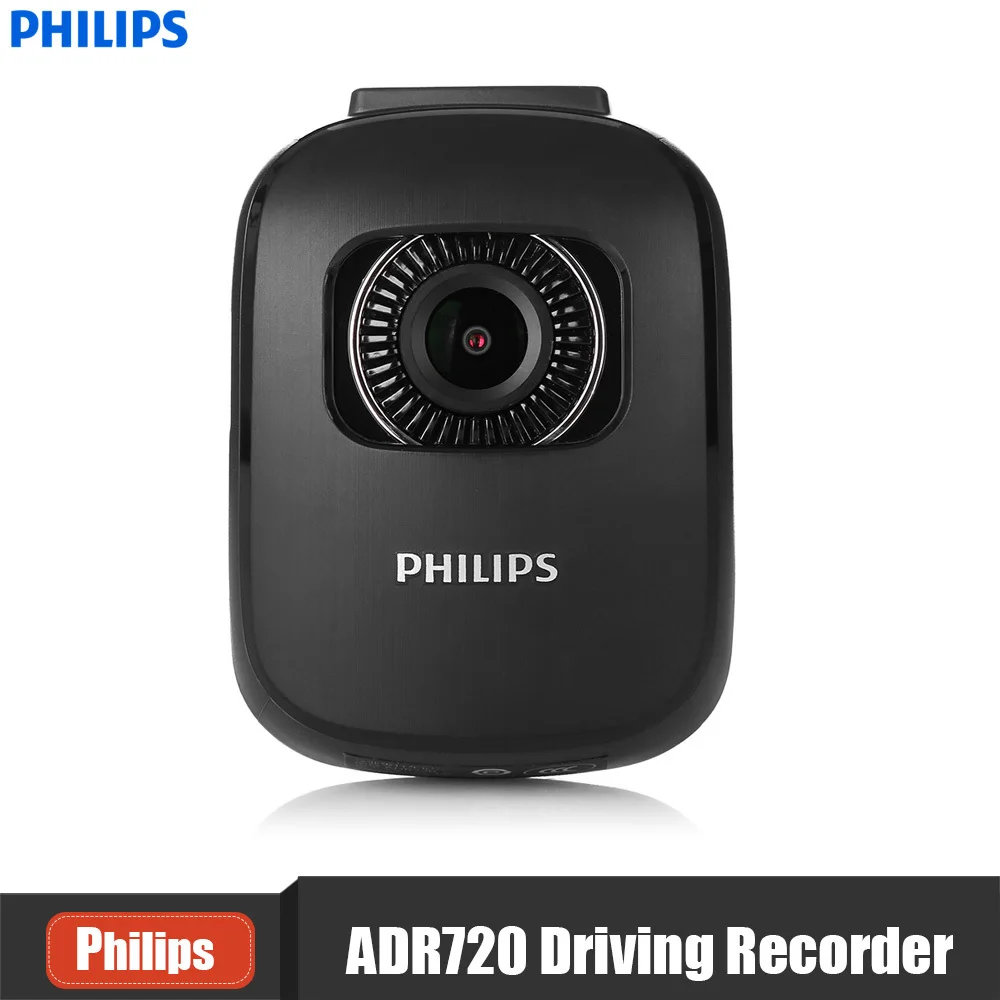 PHILIPS ADR720 DVR для автомобильного видеорегистратора 2 дюйма 1440 P 140 градусов Широкий