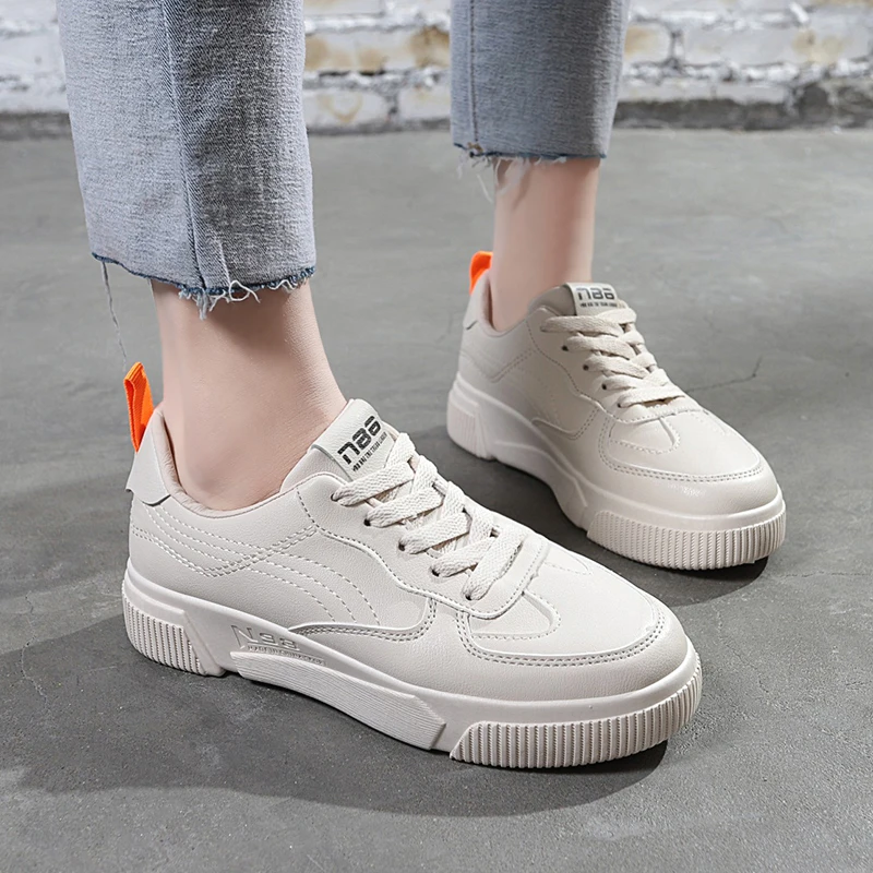 Buy 2019 Women Fashion Sneakers Shoes Female Espadrilles Leisure Smile Flats Lady Simple Casual Sports Cool on