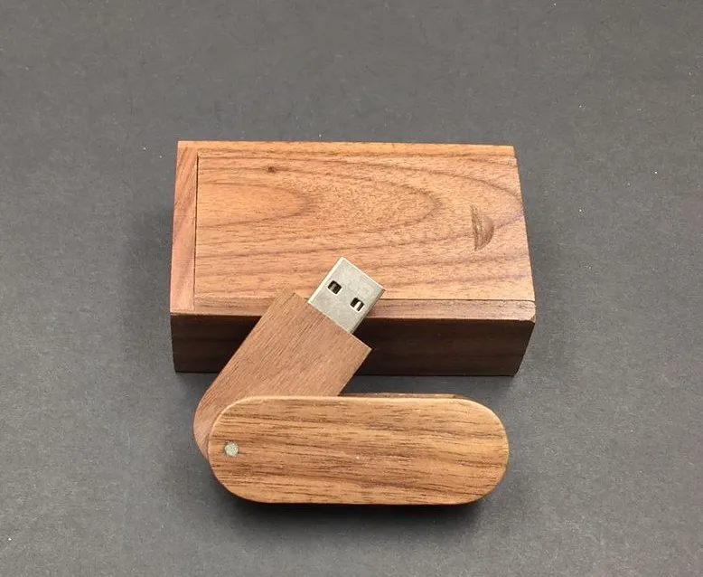 USB-флеш-накопитель деревянный с логотипом заказчика 4-64 Гб | Компьютеры и офис