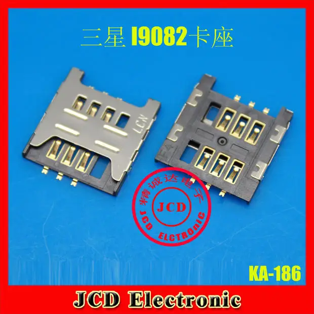 4 шт./лот гнездо для Sim карты держатель лоток запасные части Samsung GT E1200M E1200 I519 I939D