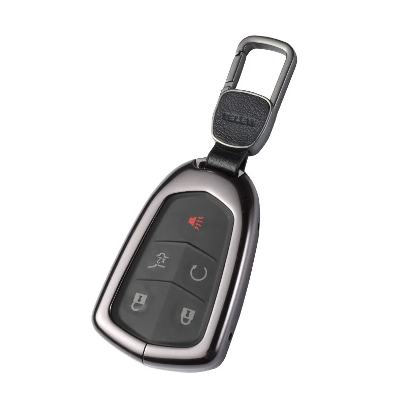 Автомобиль Алюминий сплав Auto Key держатель оболочки удаленный ключевой чехол для Cadillac ATS-L CT6 CTS XTS XT5 SRX Escalade