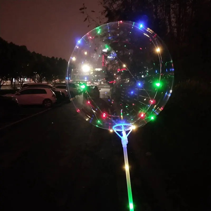 Шт. 5 светодио дный шт. Романтические Светодиодные воздушные шары огни свадьба