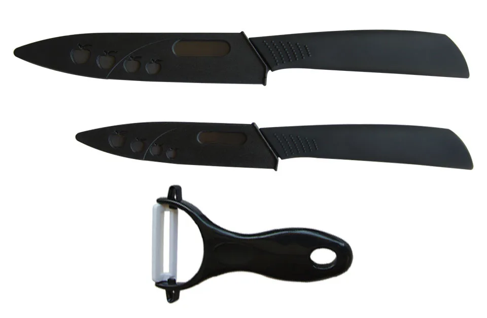 FINDKING супер качество Черное лезвие 3 шт./компл. подарочный набор 4 дюйма + 5 дюймов