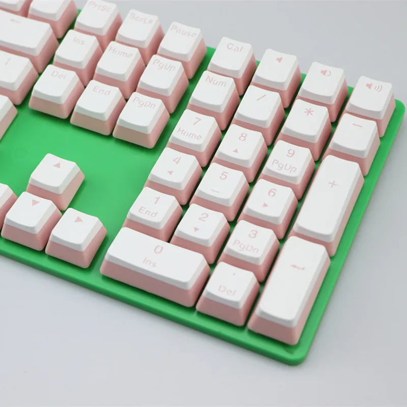 Cool Jazz Double shot 108 key ANSI макет OEM профиль PBT Pudding двухсторонний колпачок для