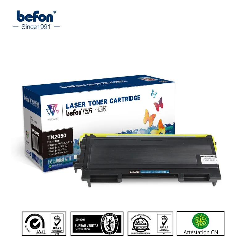 

befon Compatible Cartridge for Brother TN2050 2050 TN2000 2000 TN2025 2025 TN2005 TN350 Toner Cartridge HL-2030 2035 MFC-7220