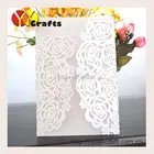 20 компл.лот Свадебные Пригласительные открытки с лазерной резкой