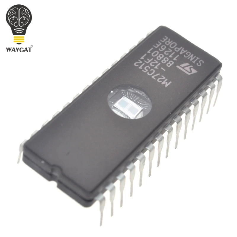 Бесплатная доставка 10 шт. новинка Φ 27C512 DIP 28 EPROM IC CHIPS Drive IC|ic chip|ic epromeic drive |