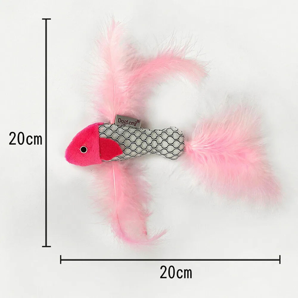 CatToys кошачья мята игрушки для кошек перо форма рыбы Интерактивная Веселая кошачья мята игрушки Articulos Para Gatos горячая распродажа