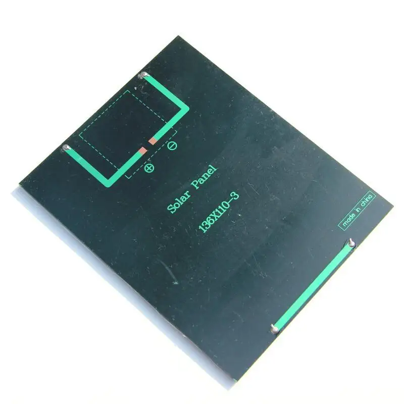 Миниатюрная солнечная батарея BUHESHUI 2 Вт 6 в поликристаллическая панель модуль