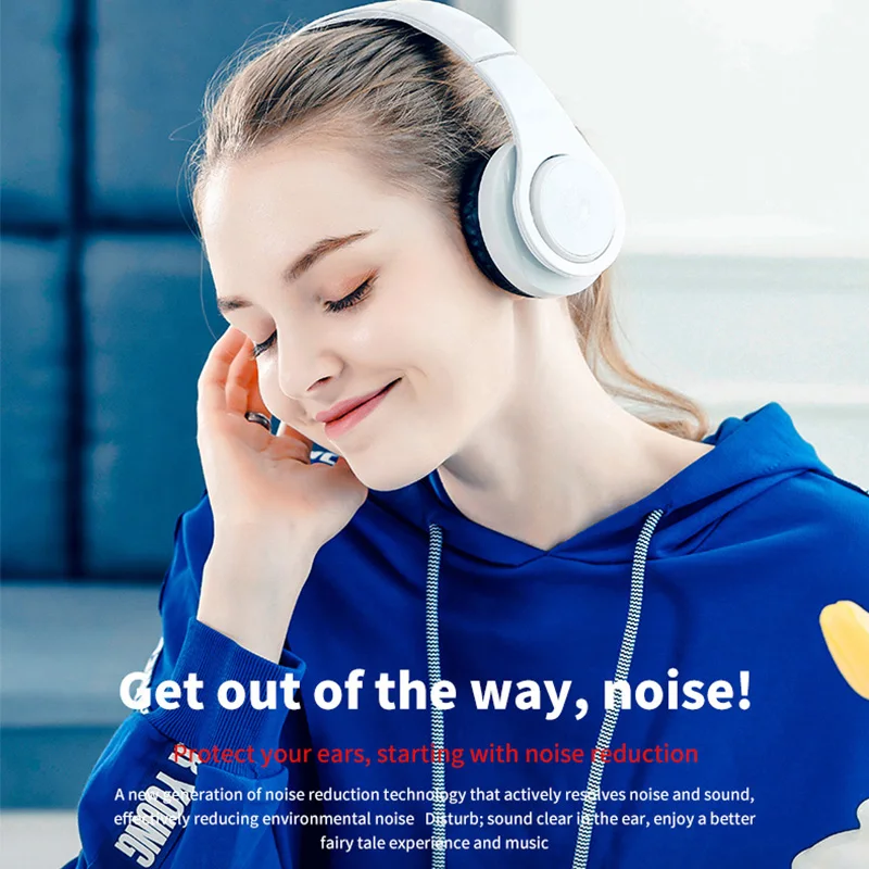 Беспроводные игровые спортивные наушники для бега Bluetooth компьютера телефона